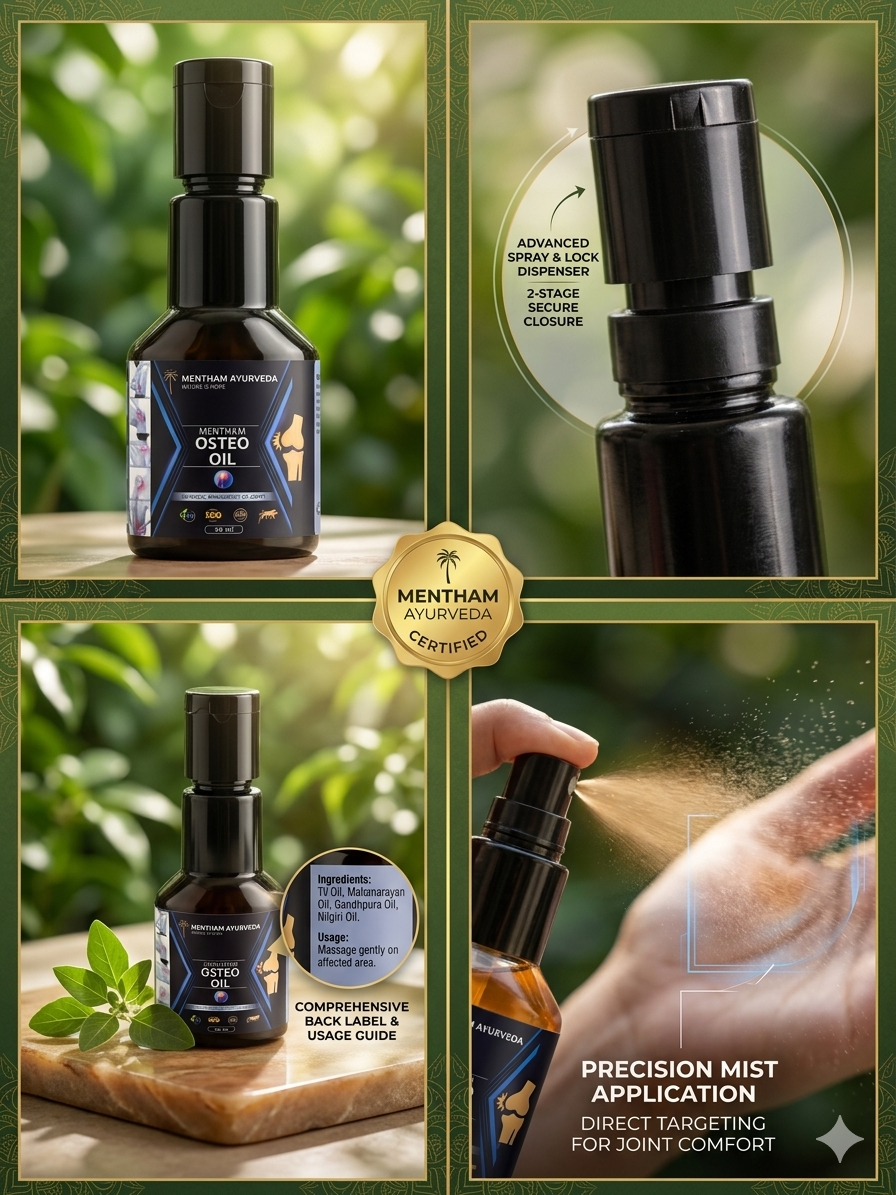 Mentham Ayurveda Osteo Oil