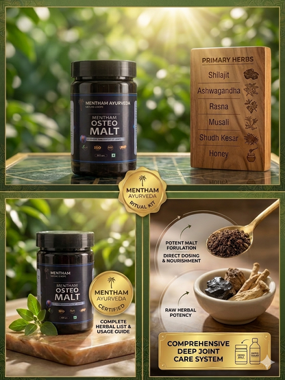 Mentham Ayurveda Osteo Malt – Advanced Joint Nourishment & Vitality Formula