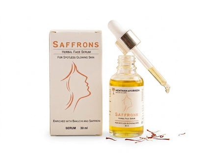 Mentham Saffron Face Serum | Advanced Ayurvedic Skin Radiance Formula