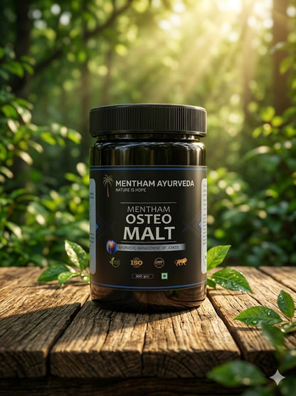 Mentham Ayurveda Osteo Malt – Advanced Joint Nourishment & Vitality Formula